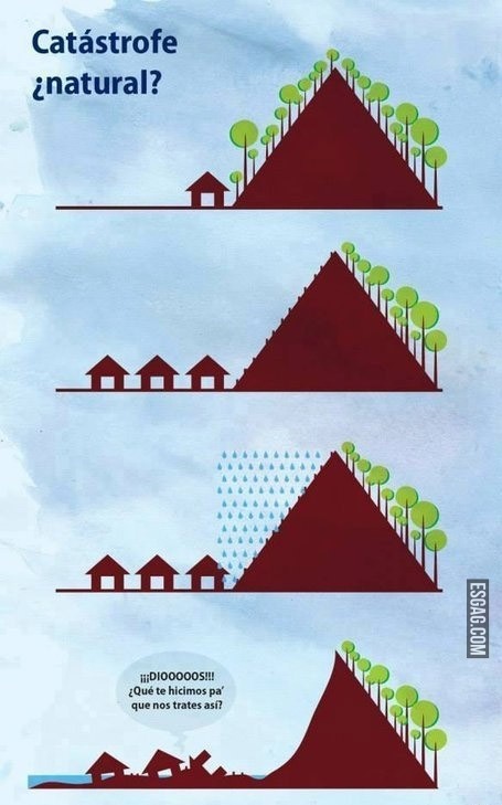 Están seguros que es una catastrofe natural?